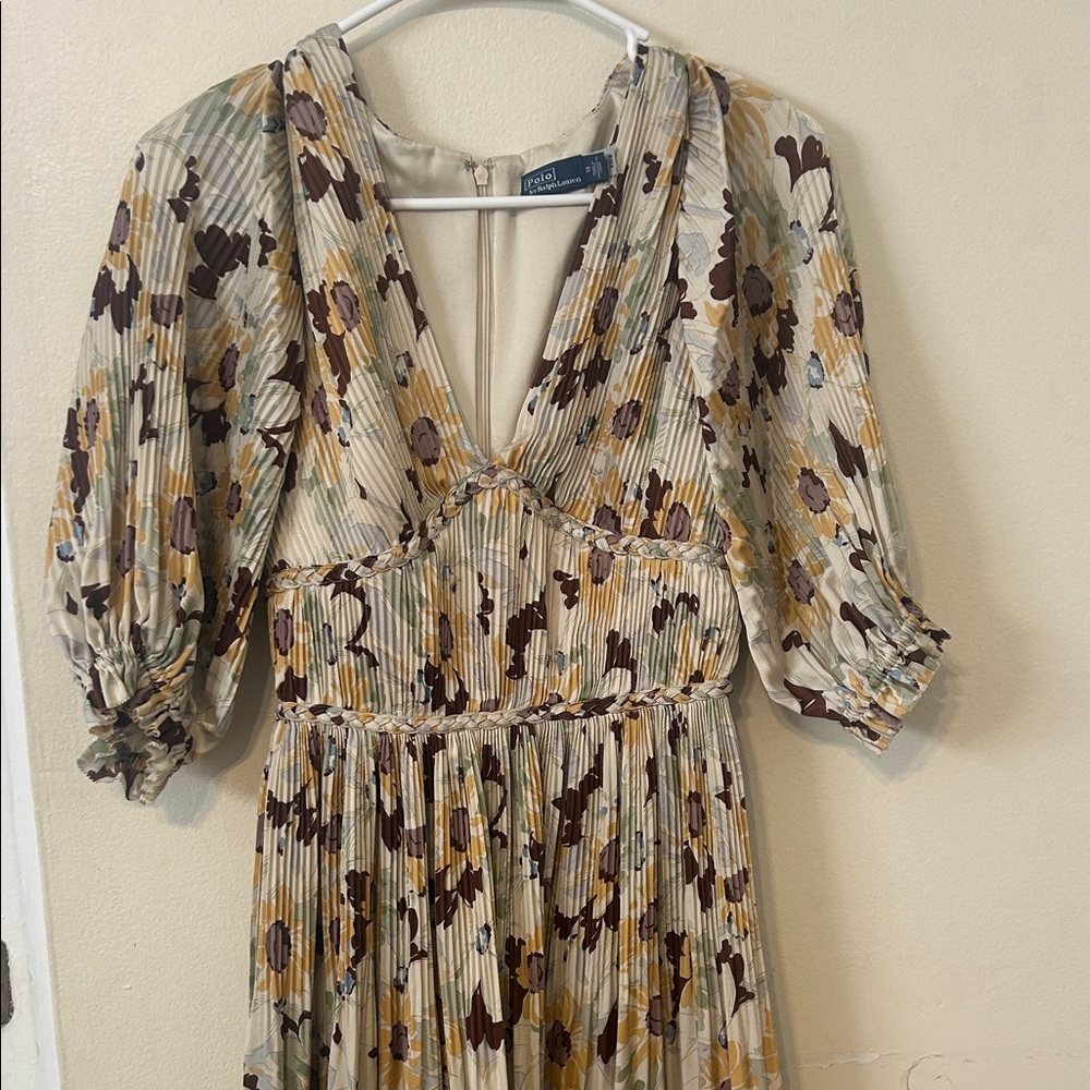 Polo Ralph Lauren Floral Long Sleeve Dress